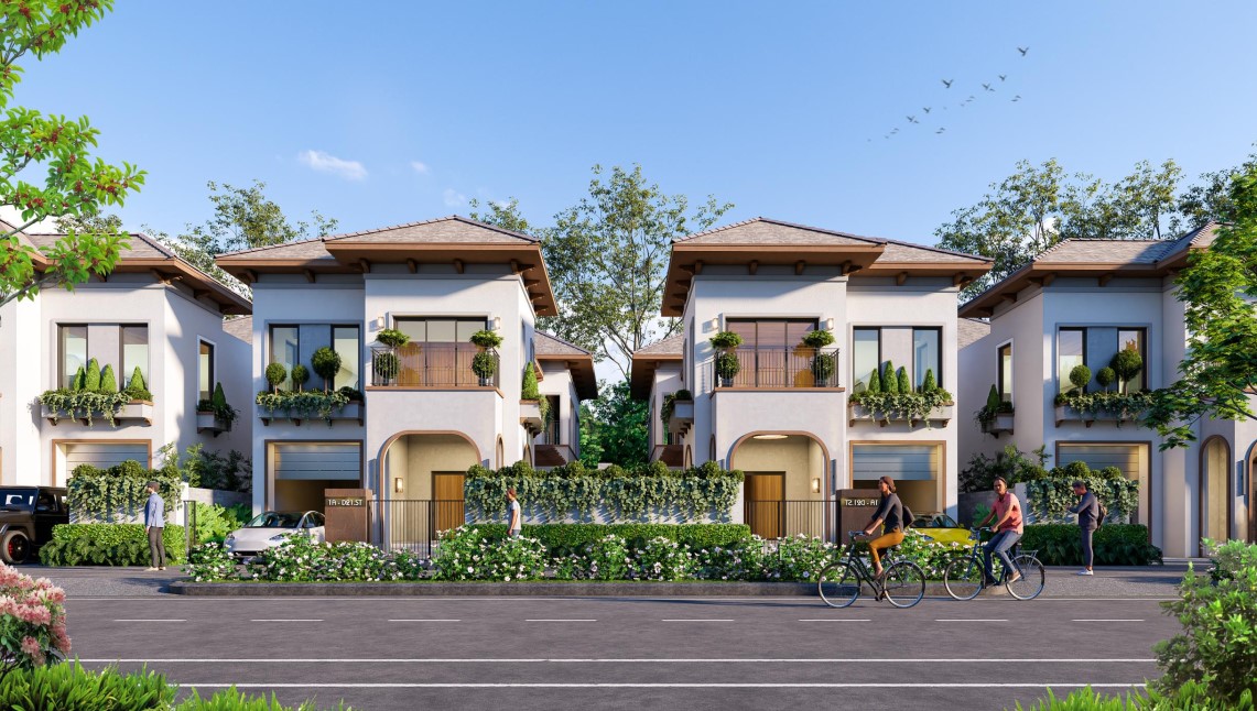 Nhà mẫu biệt thự The Link City Dầu Giây Đồng Nai Kim Oanh