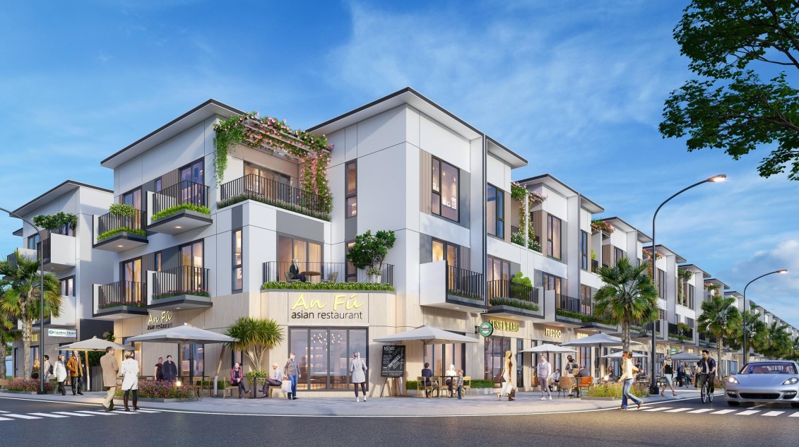 Nhà mẫu liên kế phố The Link City Dầu Giây Đồng Nai Kim Oanh